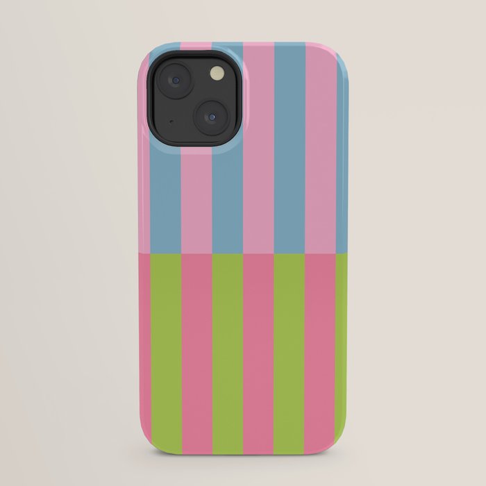 Vibrant color block pattern iPhone Case Gallery Image 21