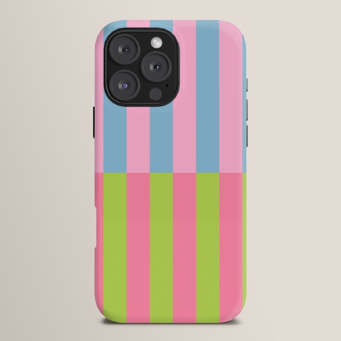 Vibrant color block pattern iPhone Case Gallery Image 16