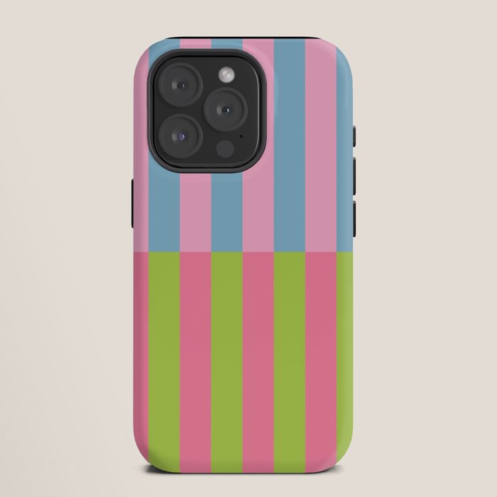 Vibrant color block pattern iPhone Case Gallery Image 11