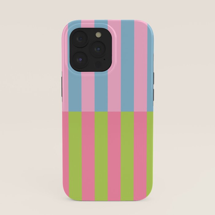 Vibrant color block pattern iPhone Case Gallery Image 39