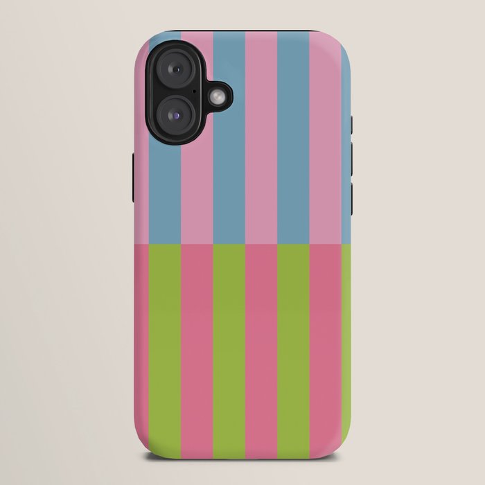 Vibrant color block pattern iPhone Case Gallery Image 10
