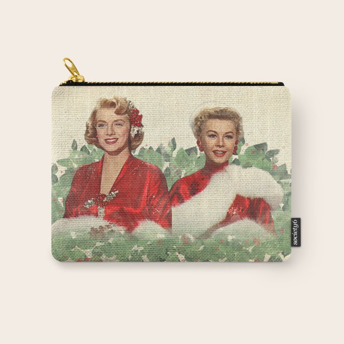 Sisters - A Merry White Christmas Carry All Pouch Gallery Image 1