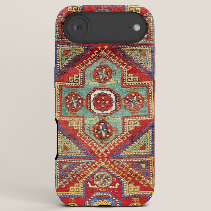 Incesu Turkish Village Antique Long Rug Print iPhone Case Gallery Image 6