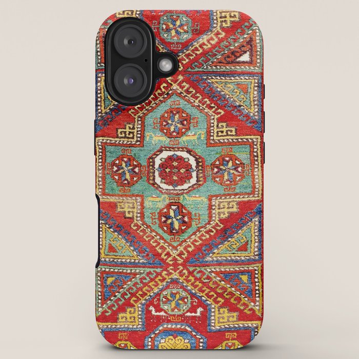 Incesu Turkish Village Antique Long Rug Print iPhone Case Gallery Image 5