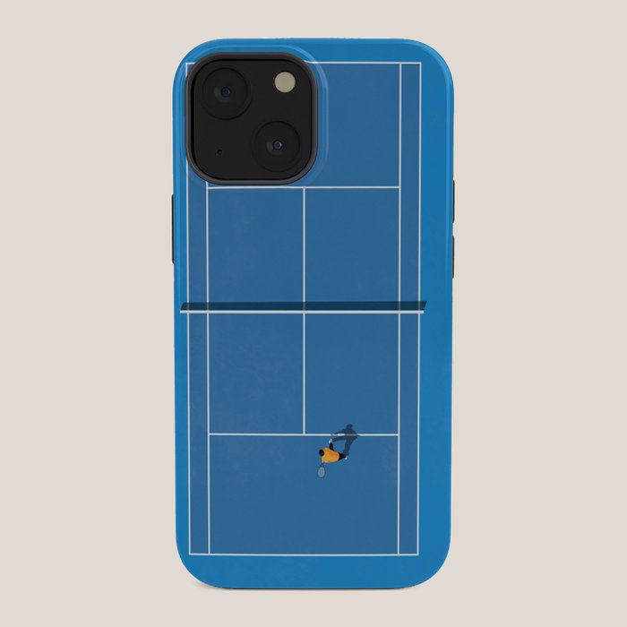 Australian Open Grand Slam | Blue Tennis Court iPhone Case Gallery Image 34