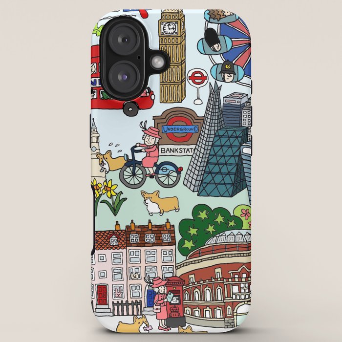 The Queen's London Day Out iPhone Case Gallery Image 5
