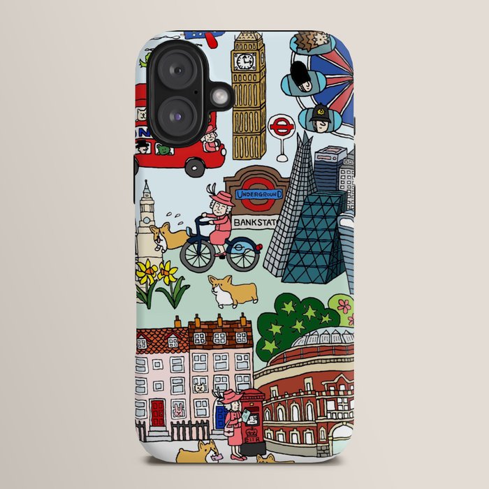 The Queen's London Day Out iPhone Case Gallery Image 14