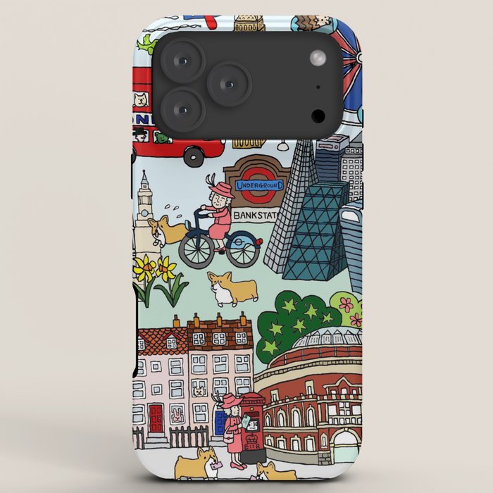 The Queen's London Day Out iPhone Case Gallery Image 8