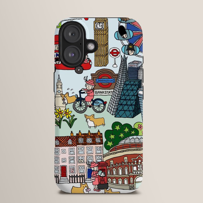 The Queen's London Day Out iPhone Case Gallery Image 13