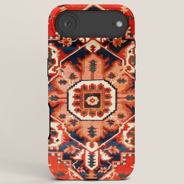 Heriz Serapi Azerbaijan Antique Persian Rug Print iPhone Case Gallery Image 6