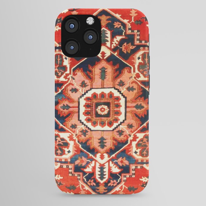 Heriz Serapi Azerbaijan Antique Persian Rug Print iPhone Case Gallery Image 44