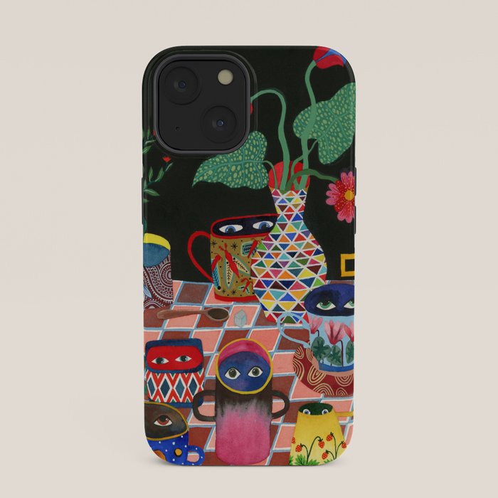 Suspicious mugs 3 iPhone Case Gallery Image 33
