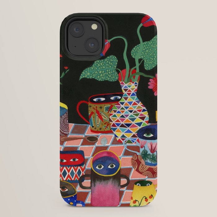 Suspicious mugs 3 iPhone Case Gallery Image 30