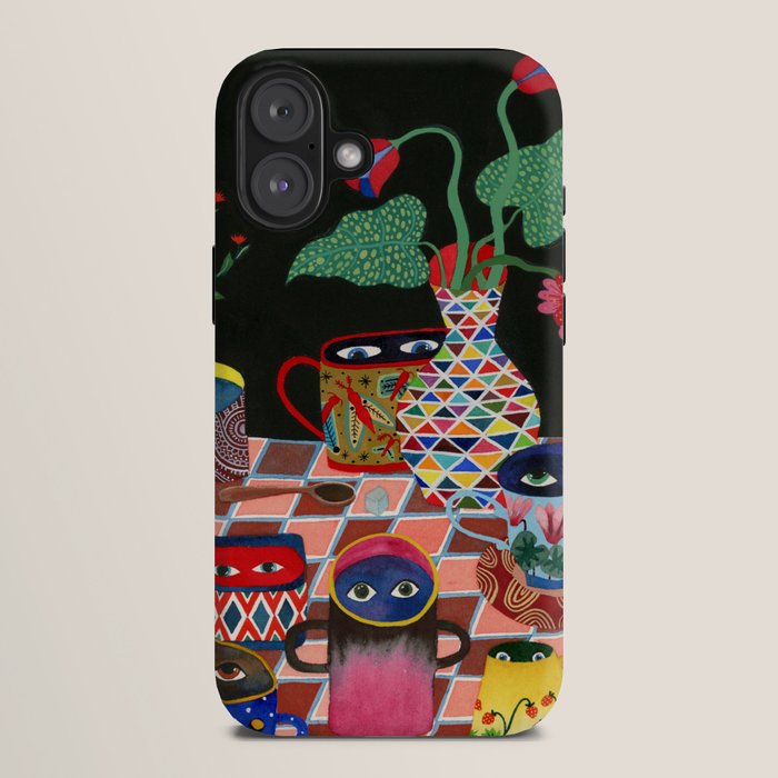 Suspicious mugs 3 iPhone Case Gallery Image 10
