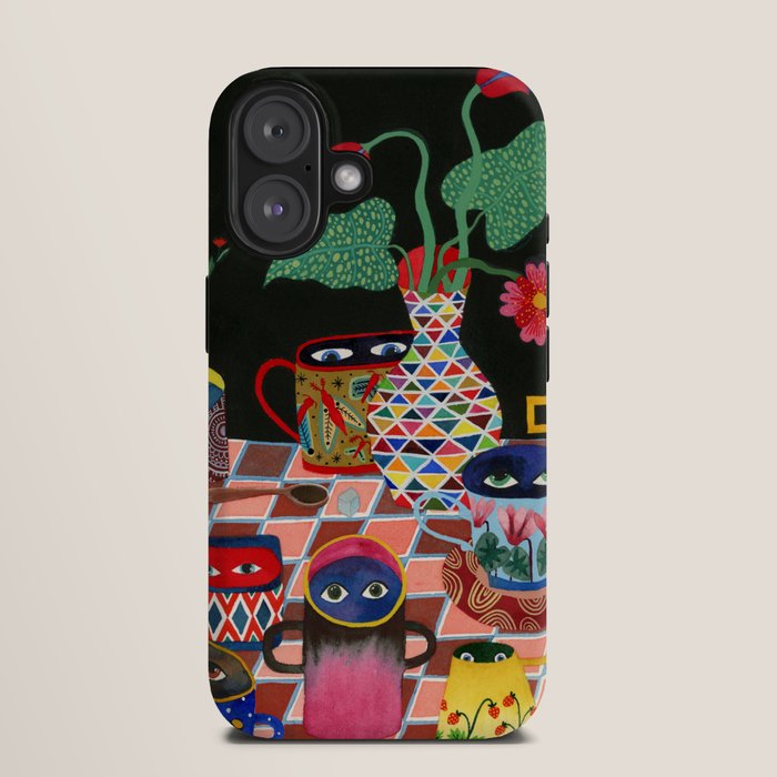 Suspicious mugs 3 iPhone Case Gallery Image 9