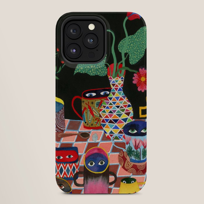 Suspicious mugs 3 iPhone Case Gallery Image 28