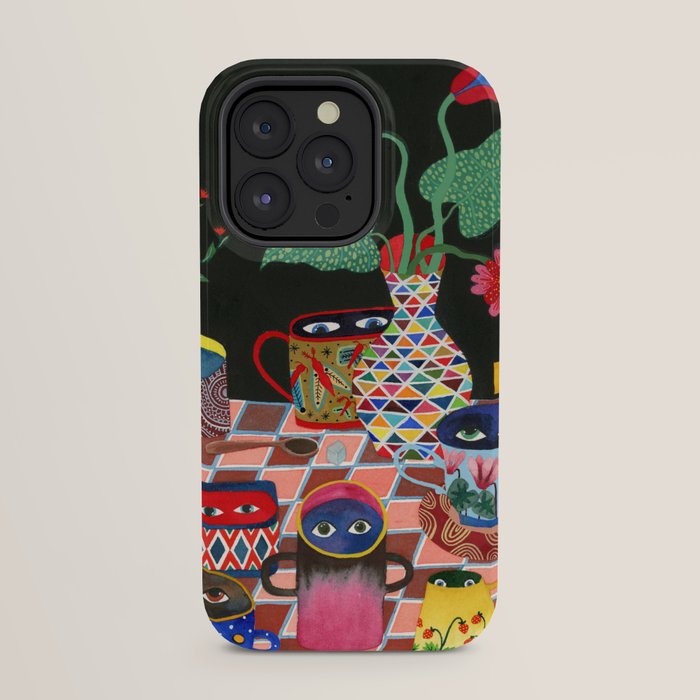 Suspicious mugs 3 iPhone Case Gallery Image 23