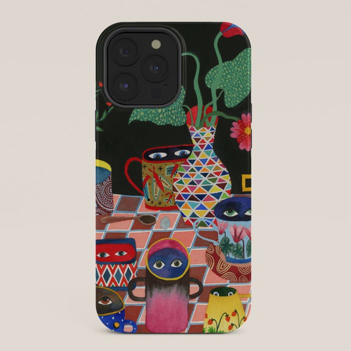 Suspicious mugs 3 iPhone Case Gallery Image 36