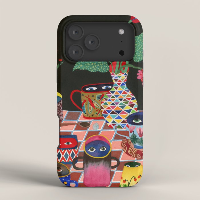 Suspicious mugs 3 iPhone Case Gallery Image 4