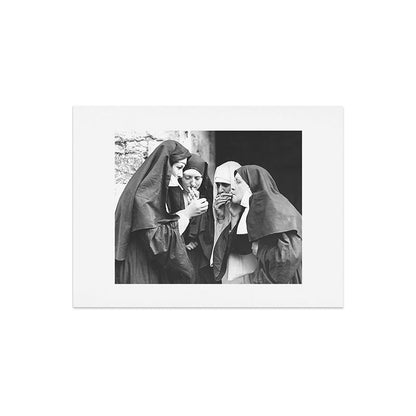 Nuns Smoking High Resolution Version Art Print Gallery Image 6