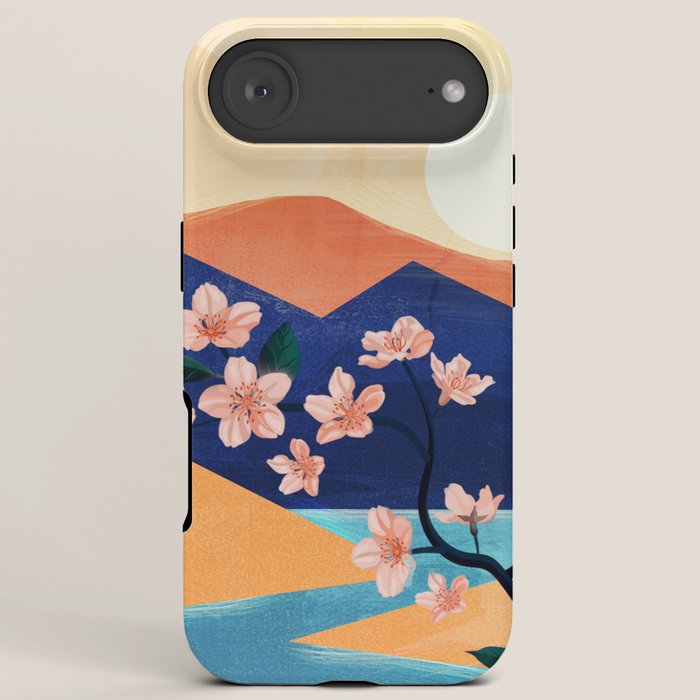 Warm spring sunchine near the flowing river iPhone Case Gallery Image 6