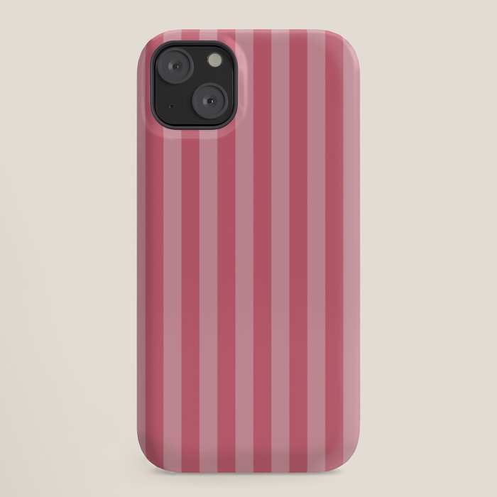 Large Nantucket Red Cabana Tent Stripes iPhone Case Gallery Image 18