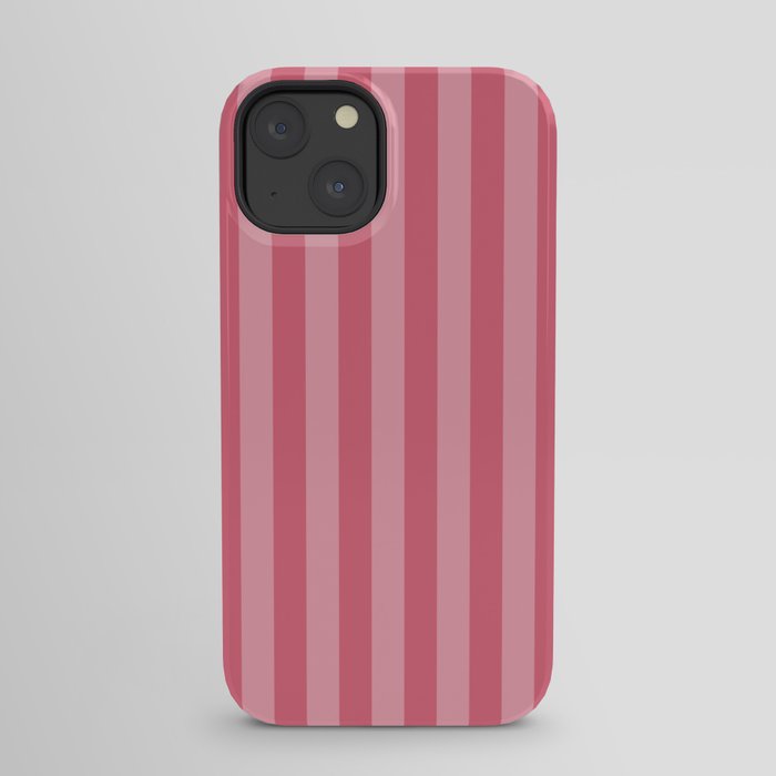 Large Nantucket Red Cabana Tent Stripes iPhone Case Gallery Image 21
