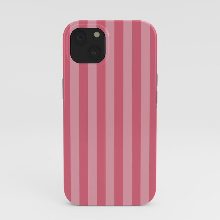 Large Nantucket Red Cabana Tent Stripes iPhone Case Gallery Image 37