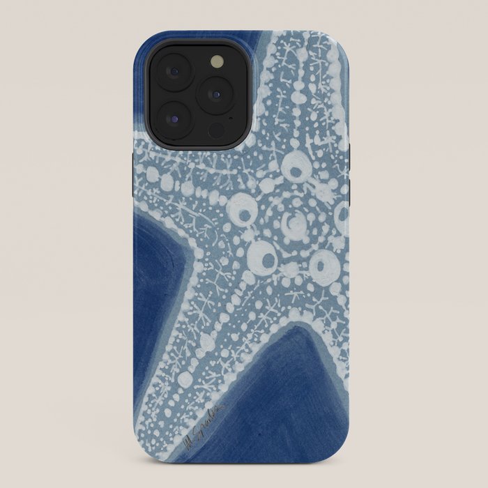 Starfish Blue and White iPhone Case Gallery Image 36