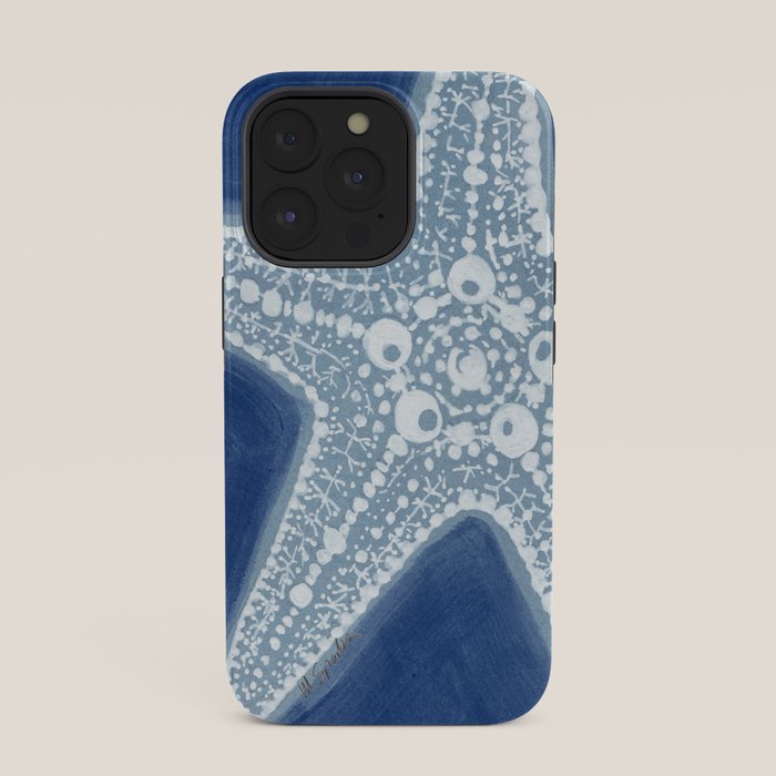 Starfish Blue and White iPhone Case Gallery Image 35
