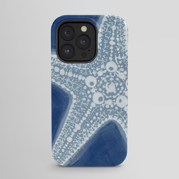 Starfish Blue and White iPhone Case Gallery Image 23