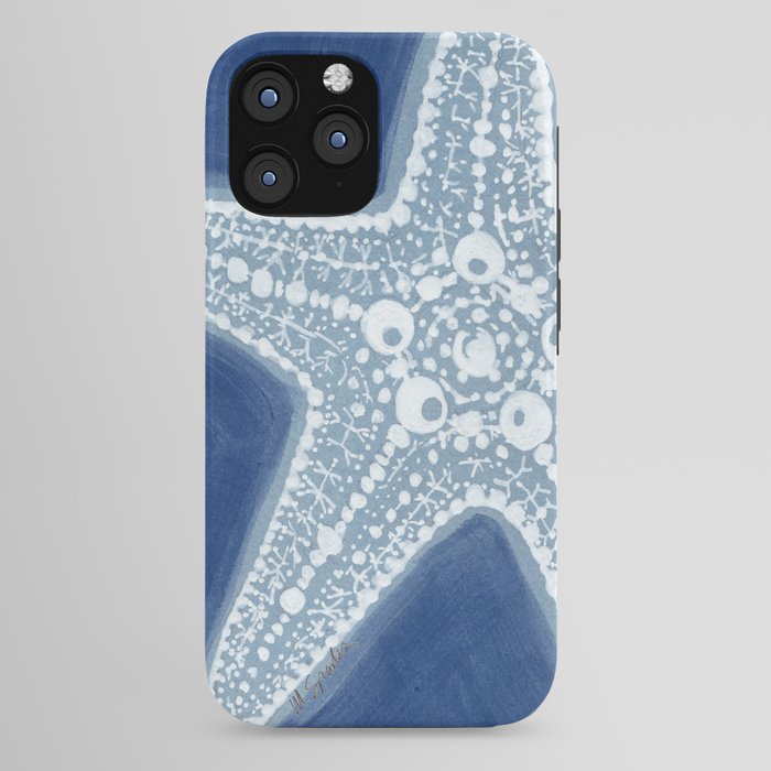 Starfish Blue and White iPhone Case Gallery Image 44