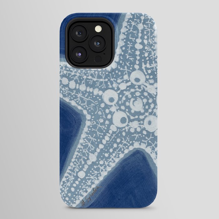 Starfish Blue and White iPhone Case Gallery Image 24