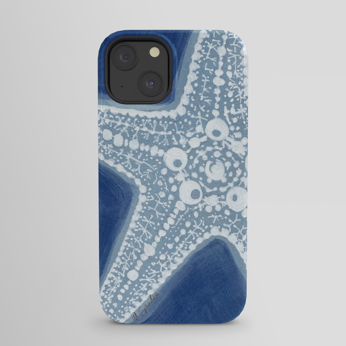 Starfish Blue and White iPhone Case Gallery Image 29