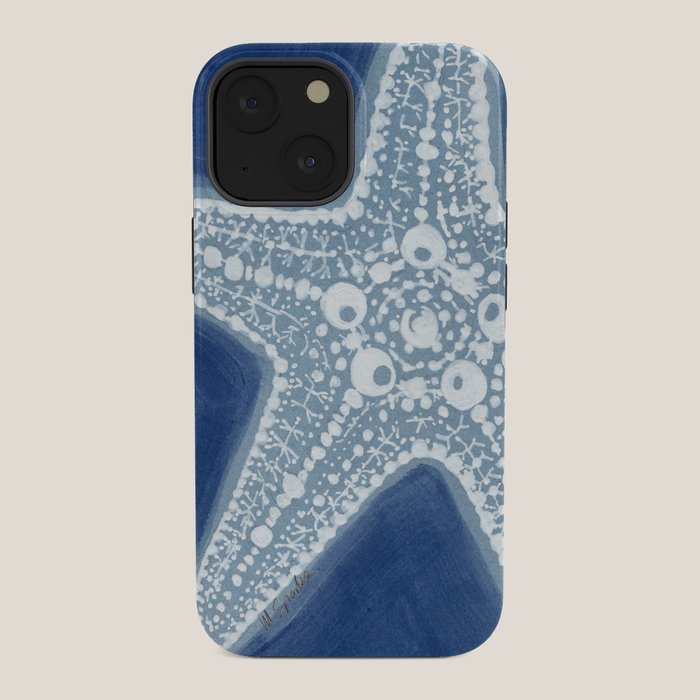 Starfish Blue and White iPhone Case Gallery Image 34