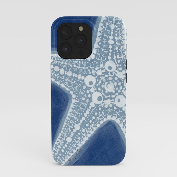 Starfish Blue and White iPhone Case Gallery Image 39