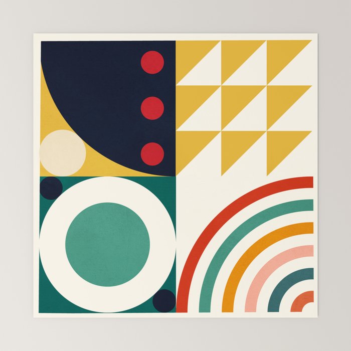 Roud Flow No 10 Mini Art Print Gallery Image 6