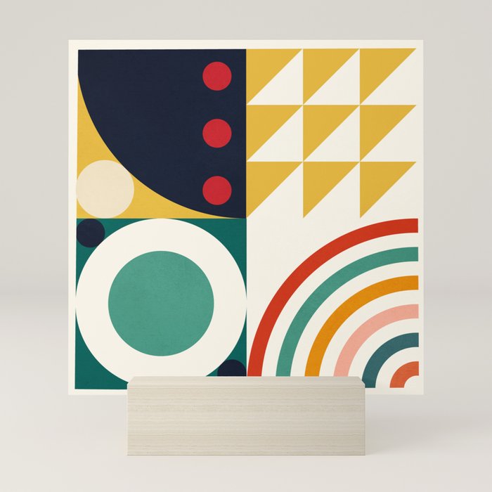 Roud Flow No 10 Mini Art Print Gallery Image 5