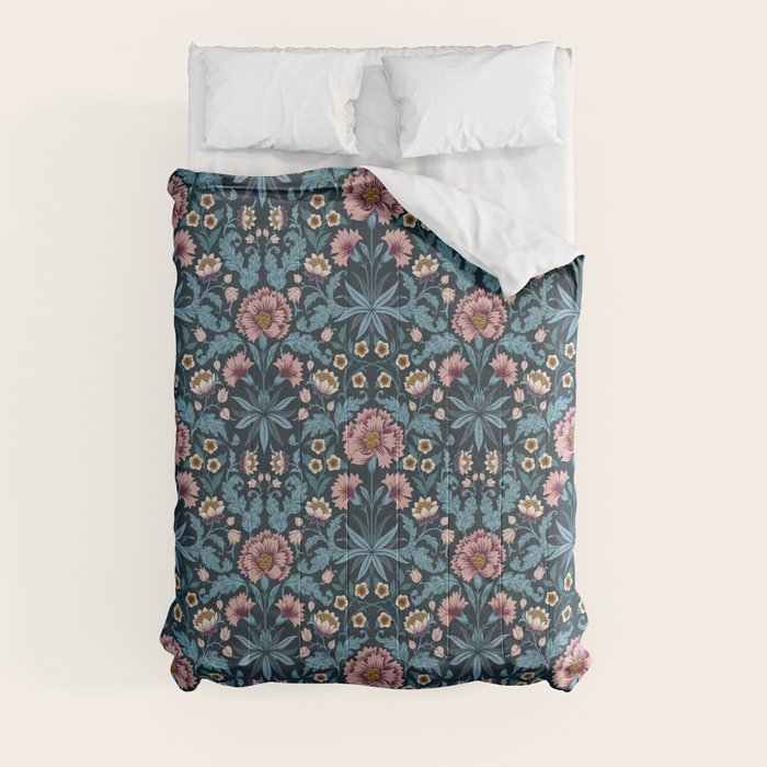 Romantic Botanica - Carnation Comforter Gallery Image 3