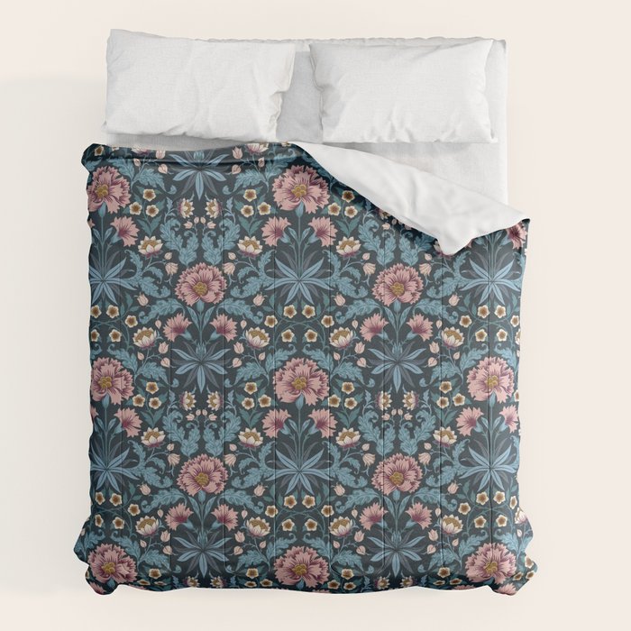Romantic Botanica - Carnation Comforter Gallery Image 2