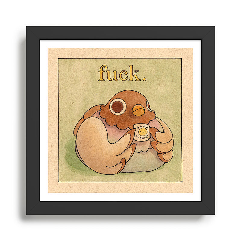 'Fuck' Pigeon 06 Framed Art Print Gallery Image 1