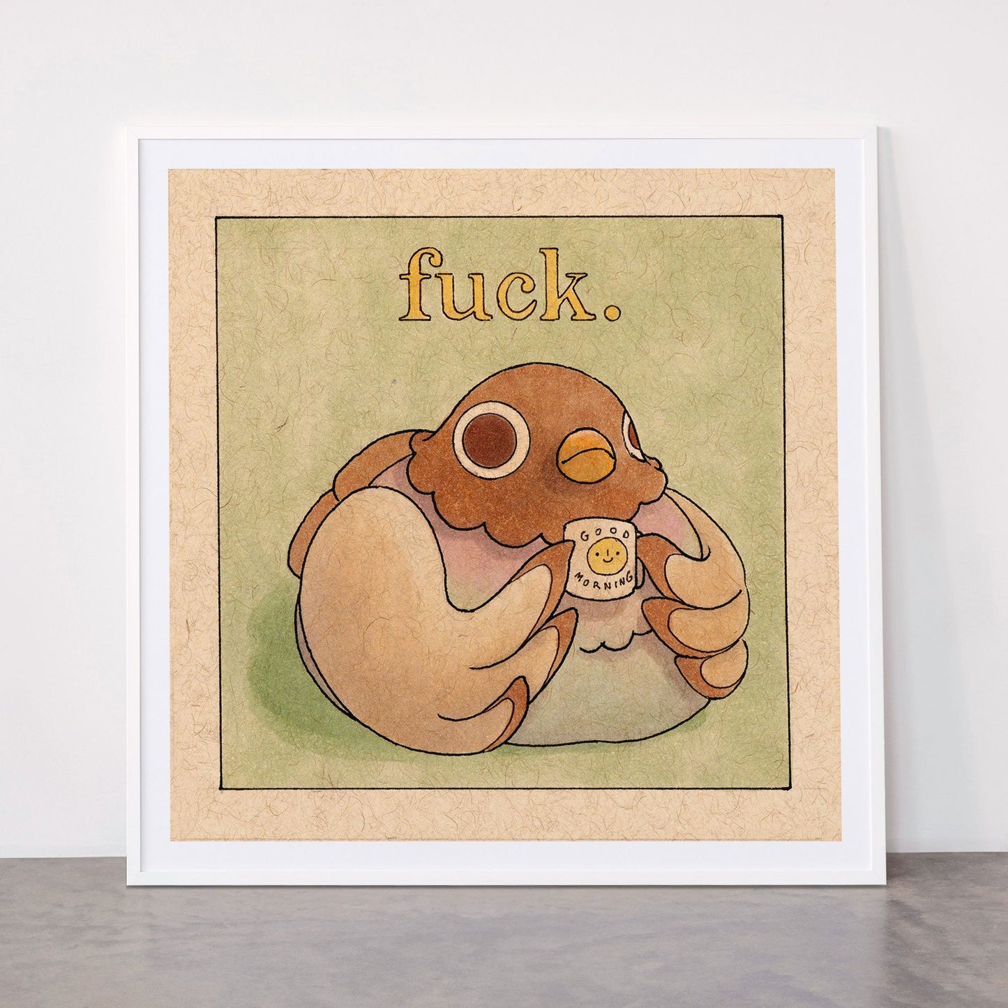 'Fuck' Pigeon 06 Framed Art Print Gallery Image 12