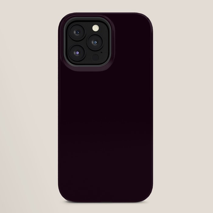 Simply Deep Eggplant Purple iPhone Case Gallery Image 28