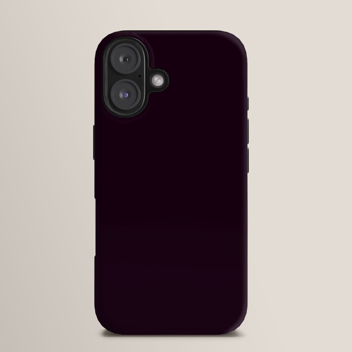 Simply Deep Eggplant Purple iPhone Case Gallery Image 13