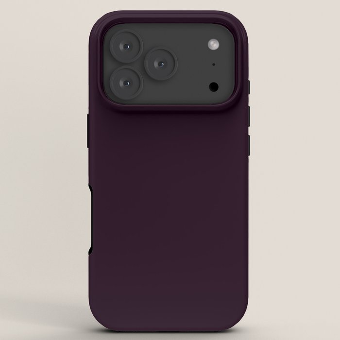 Simply Deep Eggplant Purple iPhone Case Gallery Image 7