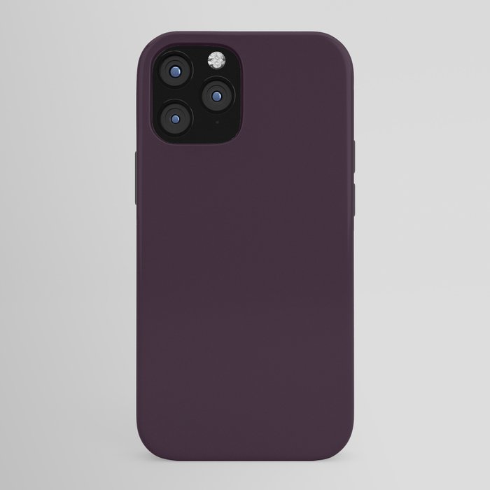 Simply Deep Eggplant Purple iPhone Case Gallery Image 43