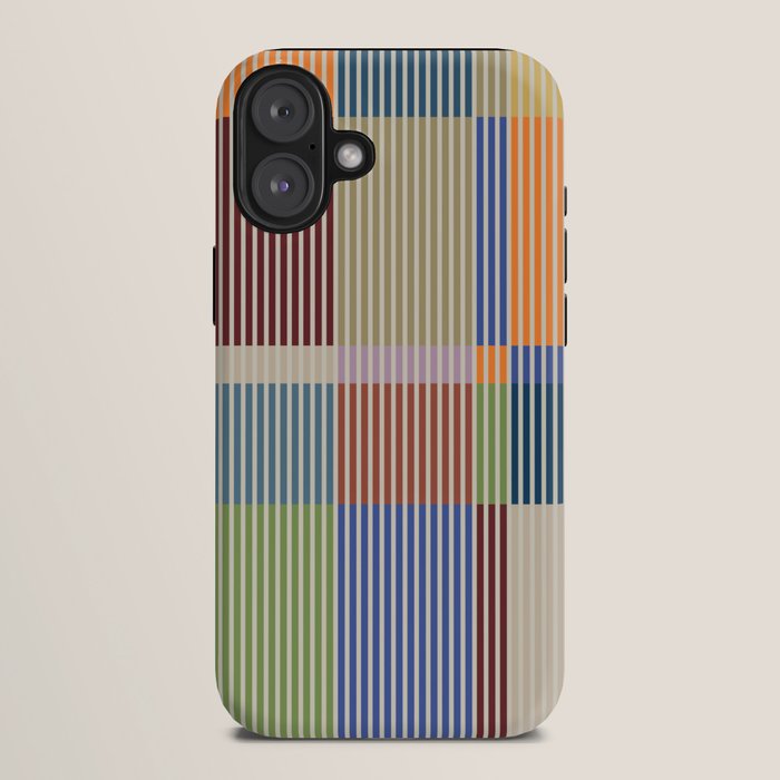 Linear Bauhaus Pattern 3. iPhone Case Gallery Image 10