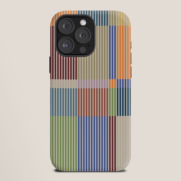Linear Bauhaus Pattern 3. iPhone Case Gallery Image 12