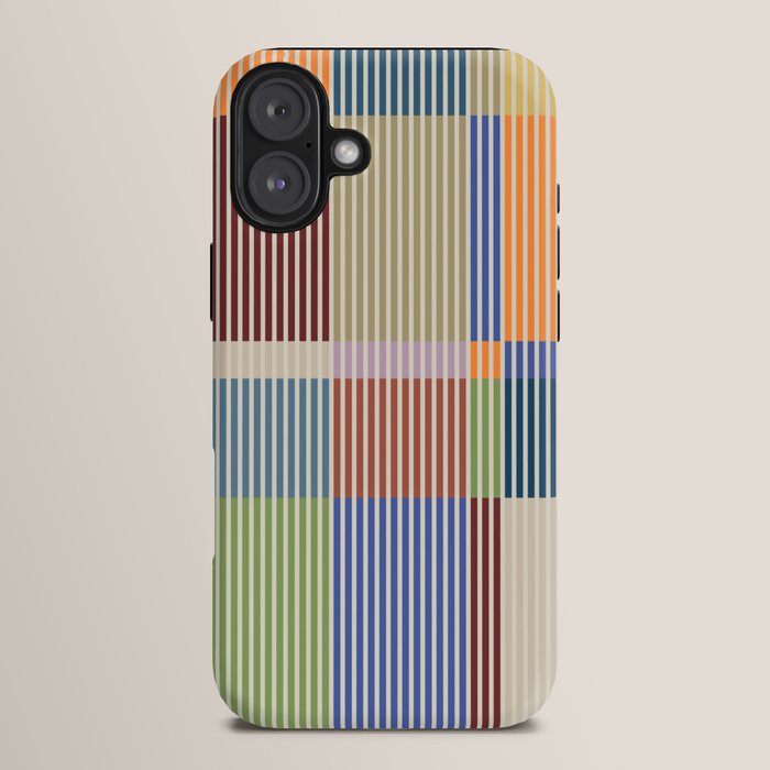 Linear Bauhaus Pattern 3. iPhone Case Gallery Image 14