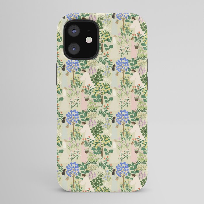 Ladies working in the garden (BEIGE) iPhone Case Gallery Image 42